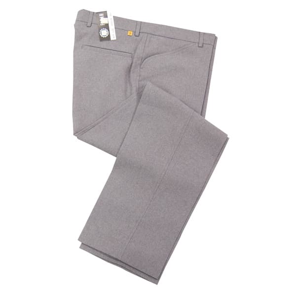 Farah Classic Frog Mouth Pocket Trouser Slacks Grey  Adaptor Clothing
